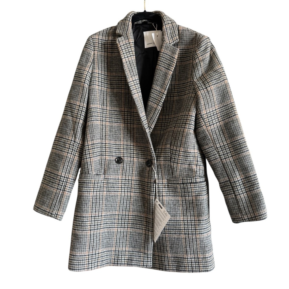 SAMSOE Checkered Women's Blazer